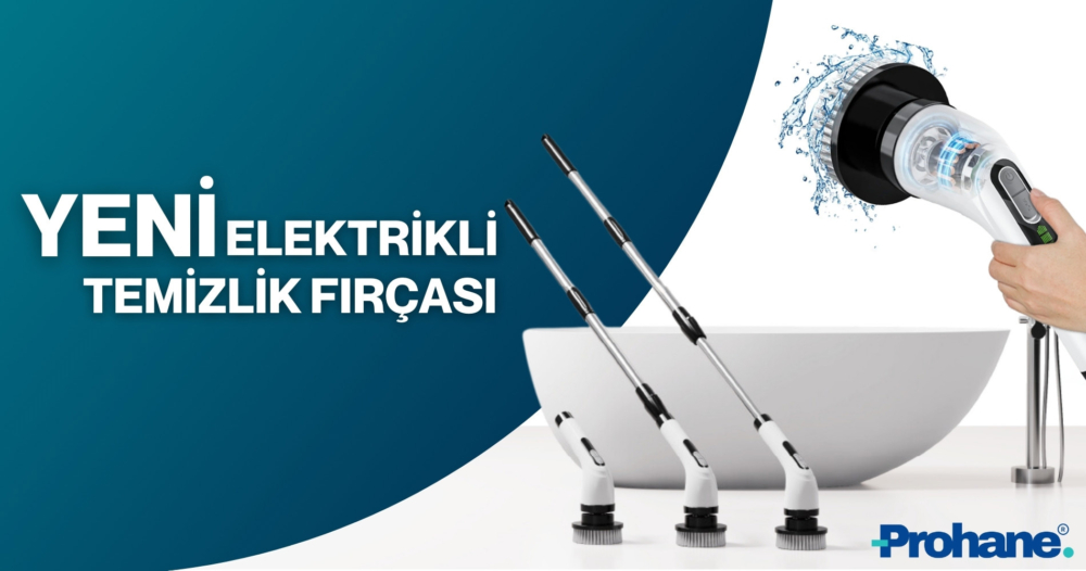 Banyo Temizliğinde İnovasyon Şarjlı Banyo Temizleme Fırçası