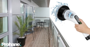 Şarjlı Balkon Yıkama Fırçası: Temizlikte Yeni Bir Dönem Başlatın