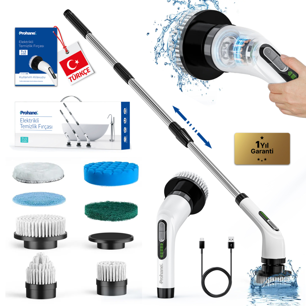 elektrikli temizlik fırçası